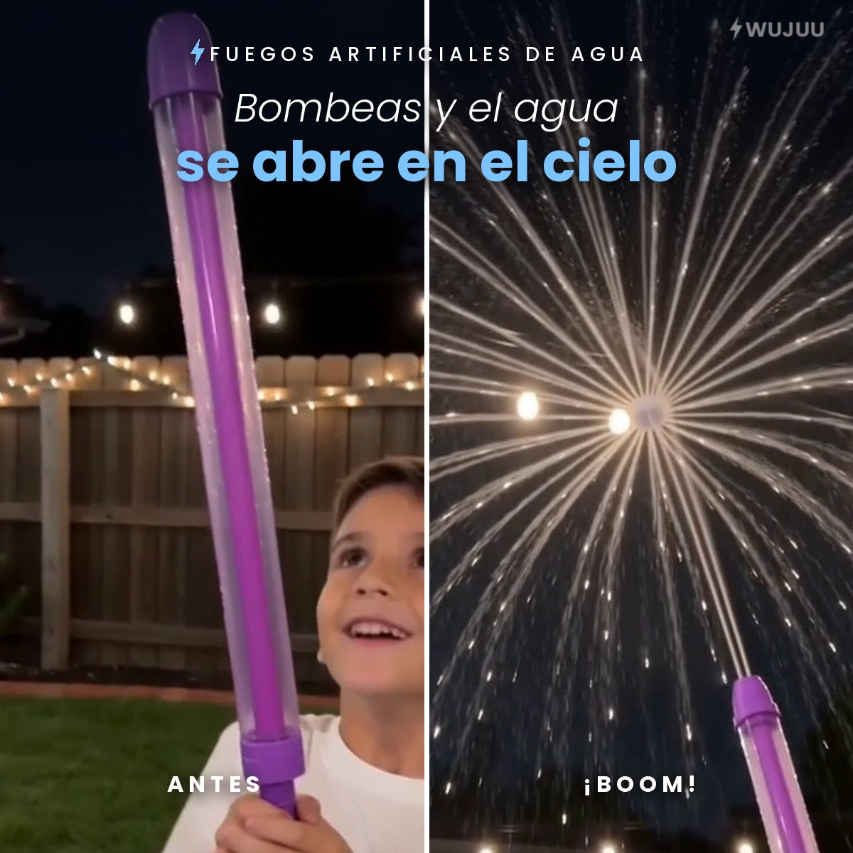 AquaBoom™ · Pistola de Agua Fuegos Artificiales — foto 2