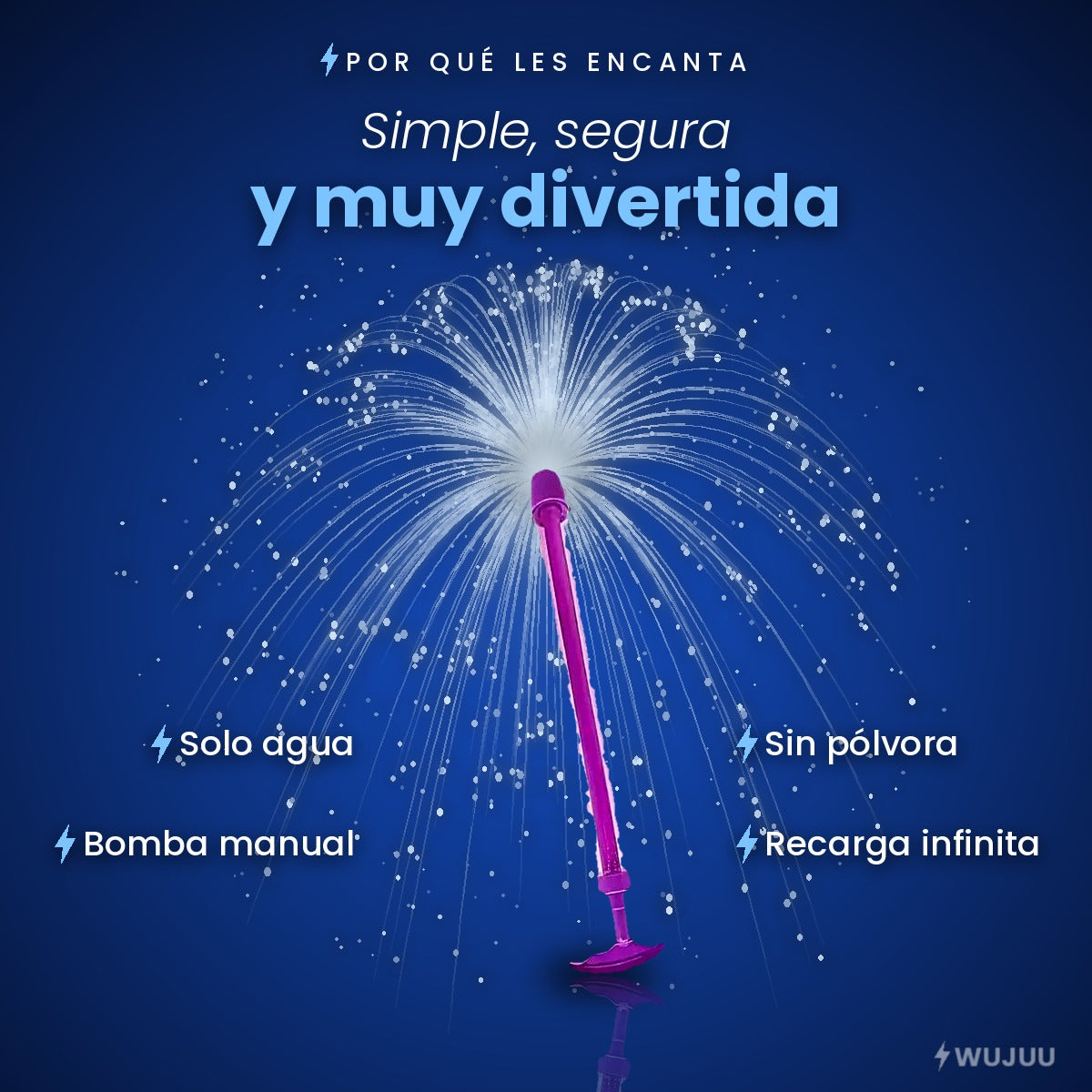 AquaBoom™ · Pistola de Agua Fuegos Artificiales — foto 5