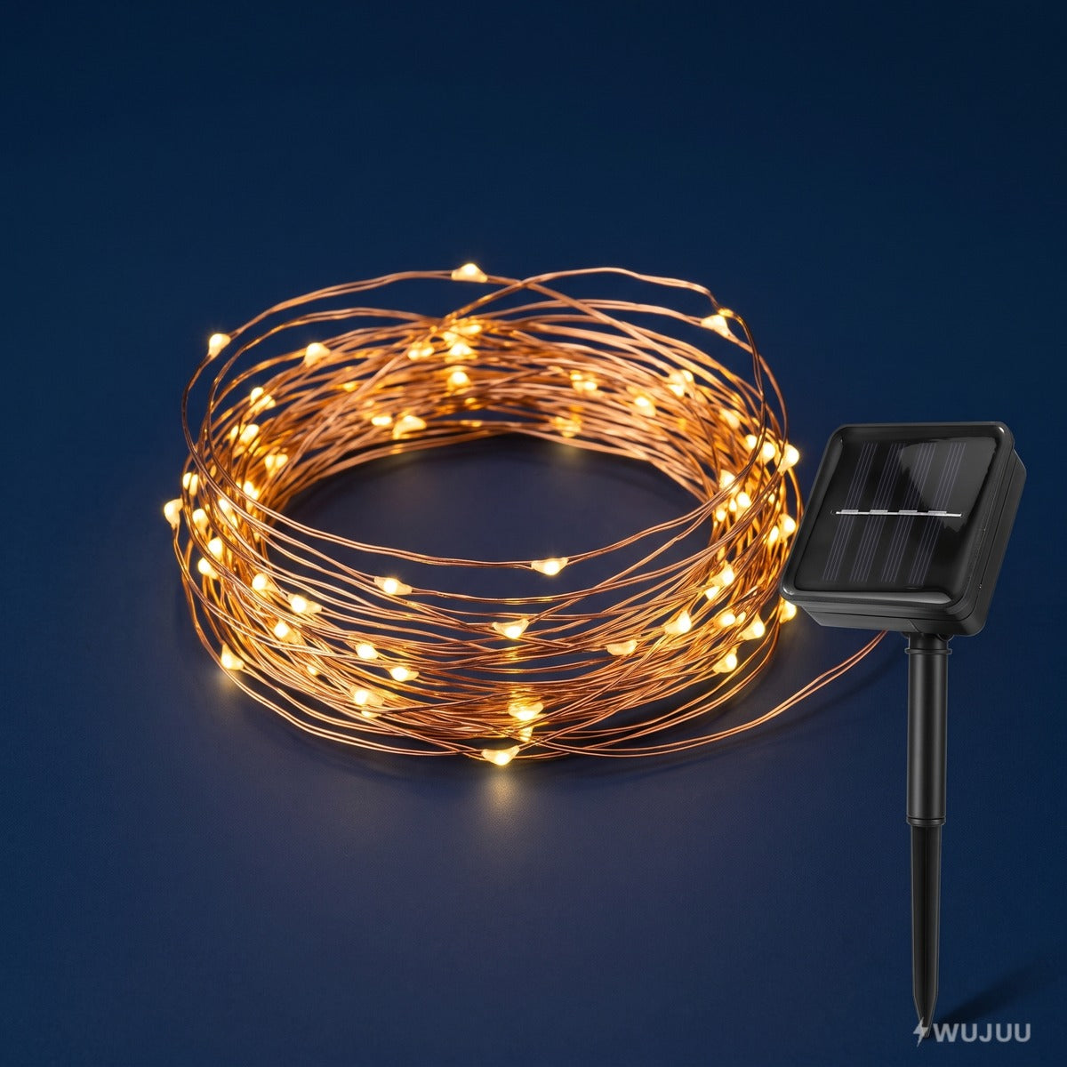 Hilo de Estrellas™ · Luces Solares de Alambre 100 LED — foto 2